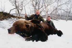 Craig Boddington showing his Bear