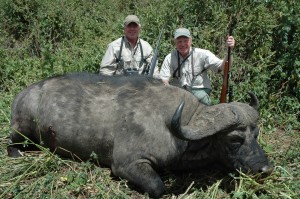 Craig Boddington and water buffalo