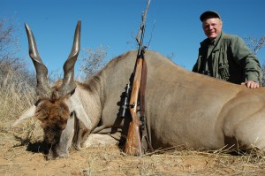 Craig Boddington and an antelope