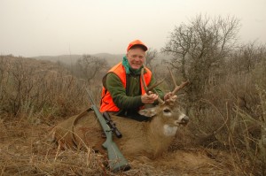 Craig Boddington with a Whitetail Deer