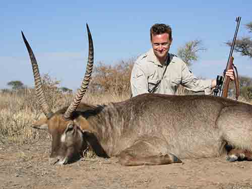 Gayne Young with Antelope